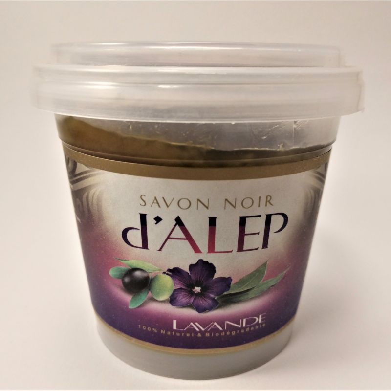Savon Noir d'Alep - Lavande - 100% Naturel & Biodégradable - H&S France