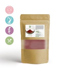 Feuille d’hibiscus séchée en poudre - 100% Naturelle - 100g - KB Cosmétique