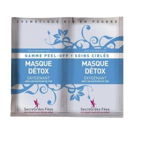 Masque Détox Oxygénant Bio (PEEL-OFF) - Sachet 2 doses de 8 g - Secrets des Fées