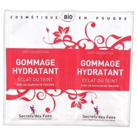 Gommage Hydratant éclat du temps à la Fraise Bio (PEEL-OFF) - Sachet 2 doses de 8 g - Secrets des Fé Secrets des Fées - 1