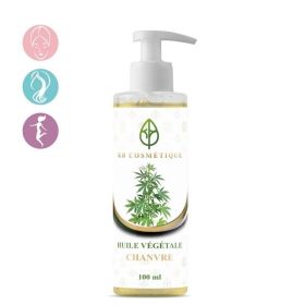 Huile Végétale de chanvre - 100% naturelle - 100 ml - KB Cosmétique