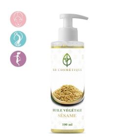 Huile Végétale de Sésame - 100 ml - KB Cosmétique
