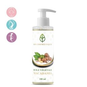 Huile Végétale de Macadamia - 100 ml - KB Cosmétique
