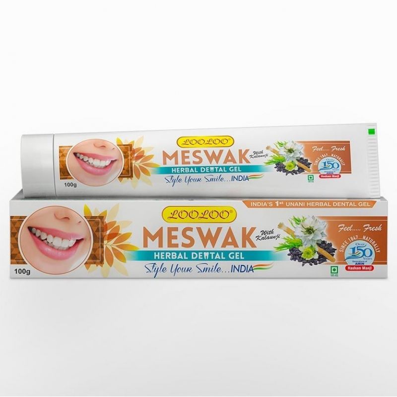 Dentifrice Herbal - Siwak & Nigelle (Habba Sawda) - 100% naturel & Sans fluor - 100g - LooLoo