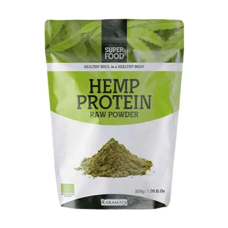 Protéine de Chanvre en poudre (Heimp Protein) - Super Food - 200g - Karamats