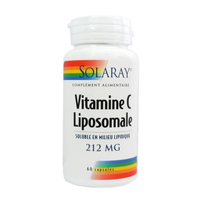 Vitamine C Liposomale - Fatigue & Energie - 60 capsules 212mg - SOLARAY
