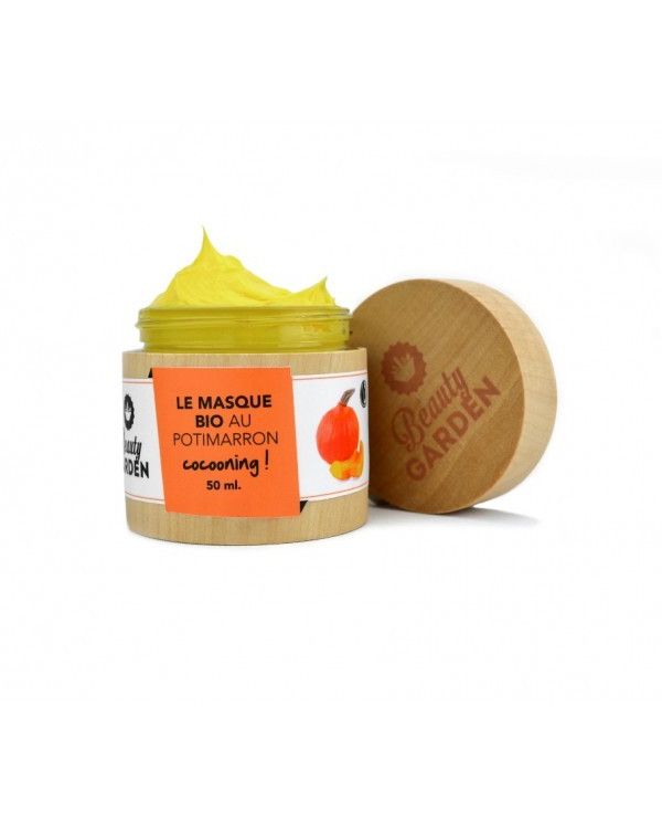 Masque Bio Cocooning Au Potimarron - 50 ml - Beauty Garden