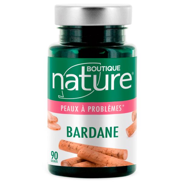 Bardane - Peaux à problèmes - 90 capsules - Boutique Nature
