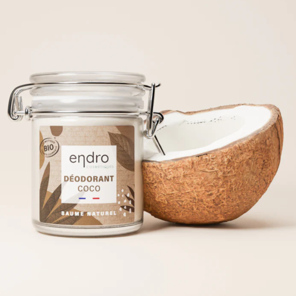 Déodorant Solide Bio en Baume Coco - 50g - Endro