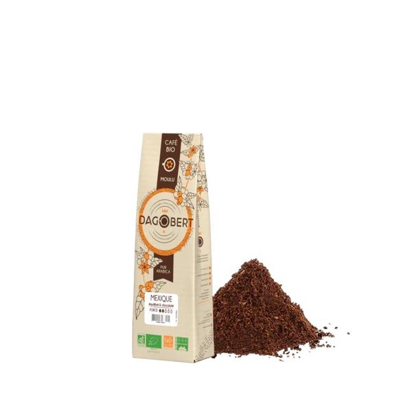 Café Mexique Bio et équitable 100% Arabica - Les Cafés Dagobert