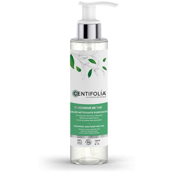 Gelée Fraîche Nettoyante Bio - Nettoie & apaise - 145 ml - Centifolia