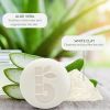 Savon de Rasage sans parfum - Argile Blanche & Aloe Vera Bio - 80g - Bambaw