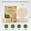 Savon de Rasage sans parfum - Argile Blanche & Aloe Vera Bio - 80g - Bambaw