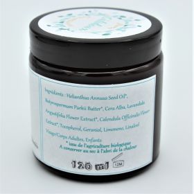 Baume Câlin Bio - Corps et Visage - Karité, Lavande et Calendula - 120 ml - Câlidoux