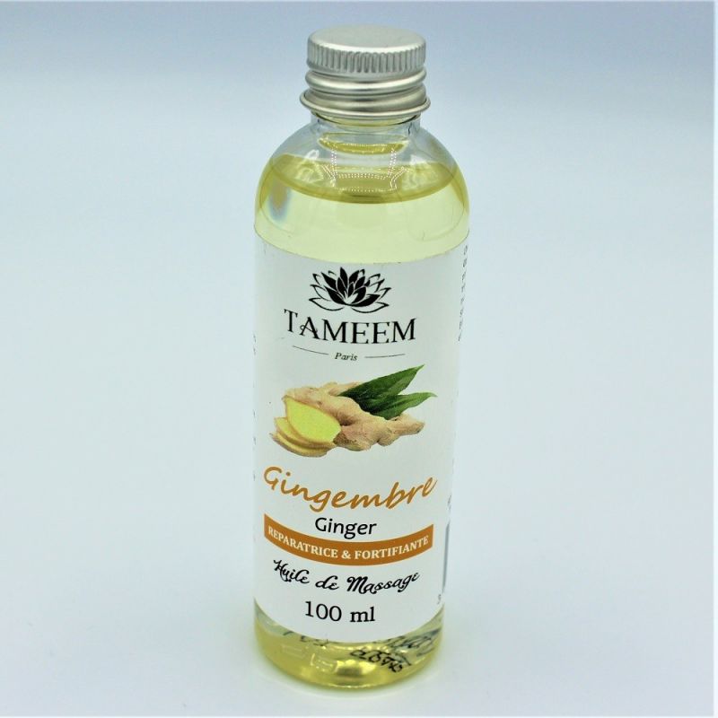 Huile de Gingembre (Ginger Oil) - 100 ml - 100% Naturelle - Tameem