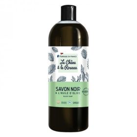 Savon Noir (Multi-usages) - 1L - Écologique à l'huile d'Olive - Le Chêne & le Roseau
