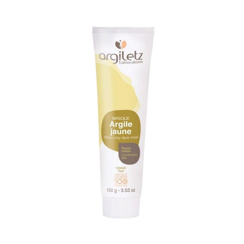 Argile Jaune (Masque) - Peaux mixtes - 100g - 100% naturel - Argiletz