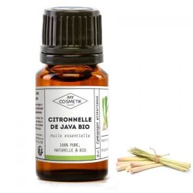 Huile essentielle de Citronnelle de Java BIO (AB) 10 ml - MyCosmetik