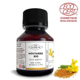 Huile de Moutarde BIO 125 ml - MyCosmetik